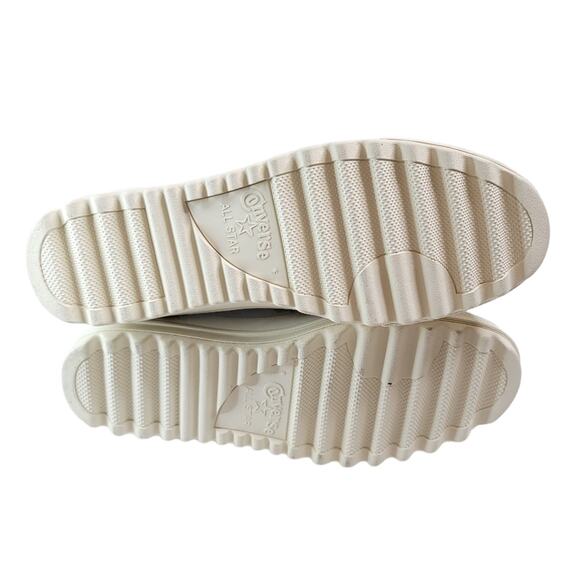 Converse Platform CTAS Lift Ripple Obsidian Navy Floral Sneakers, Size 7, New - Picture 3 of 9